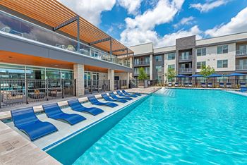 Resort-style euro swimming pool